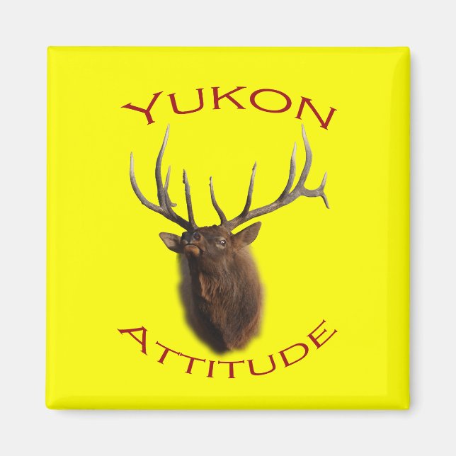 Yukon Attitude Magnet (Framsidan)