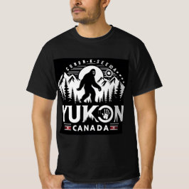 Yukon Canada Bigfoot T Shirt