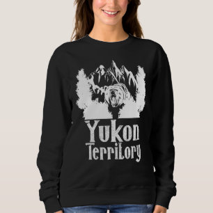 Yukon Canada Natature Bear Mountains Manar Women V T Shirt