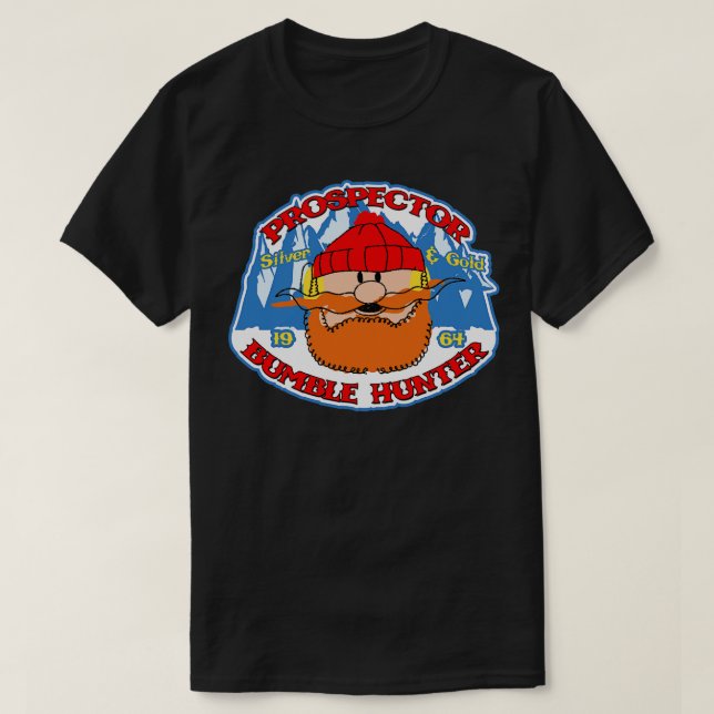 Yukon Cornelius från Rudolph, Red Nposed Reindee T Shirt (Design framsida)