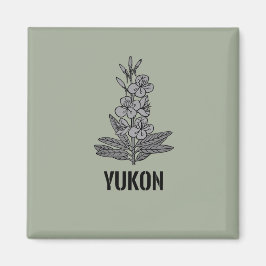 Yukon Fireweed Magnet