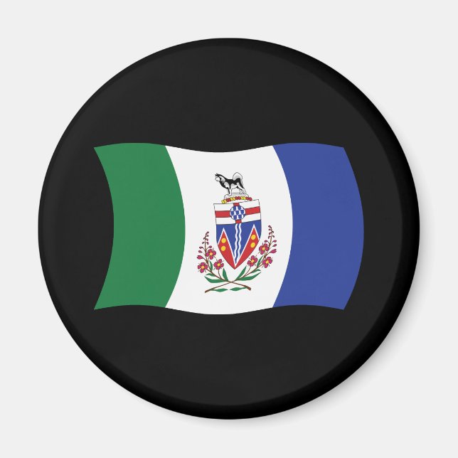 Yukon Flagg Magnet (Framsidan)