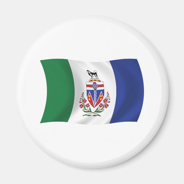 Yukon Flagg Magnet (Framsidan)