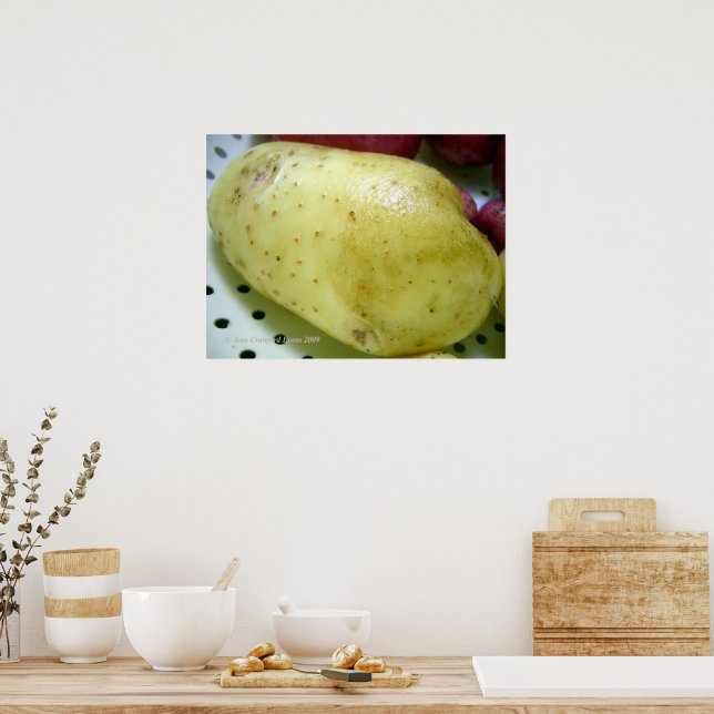 Yukon Gold-potatis Poster (Kök)