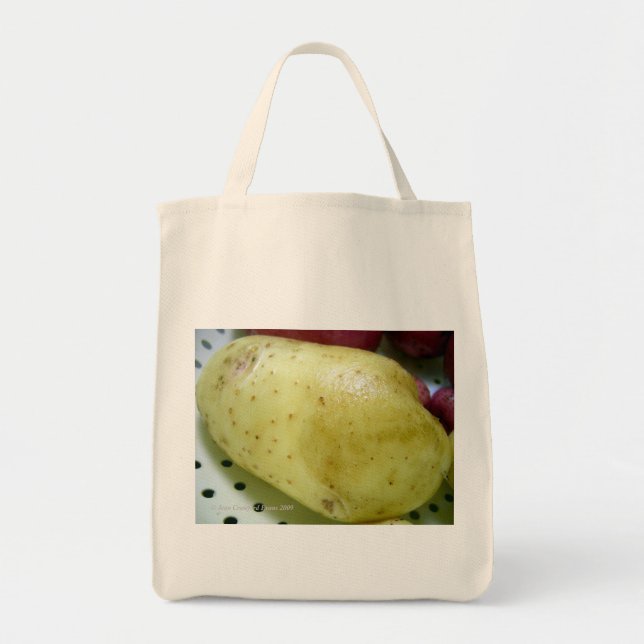 Yukon Gold potatis Totebag Tygkasse (Framsidan)