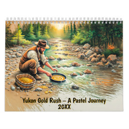 Yukon Gold Rush – En Pastell Resa Kalender