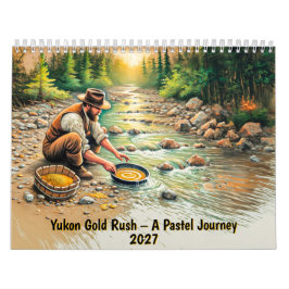 Yukon Gold Rush – En Pastell Resa Kalender