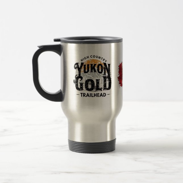 Yukon Guld Canada Travel/Commuter Mugg, 444 ml Resemugg (Vänster)