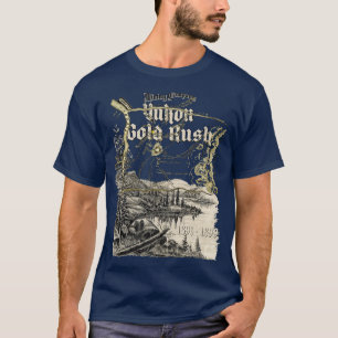 Yukon Guld Rush Karta 18961899 T Shirt