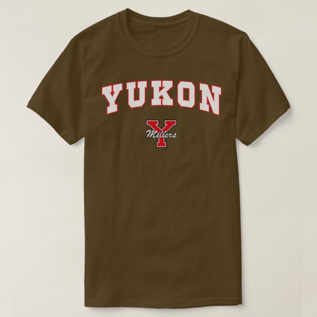 Yukon High School Millers T Shirt (Design framsida)