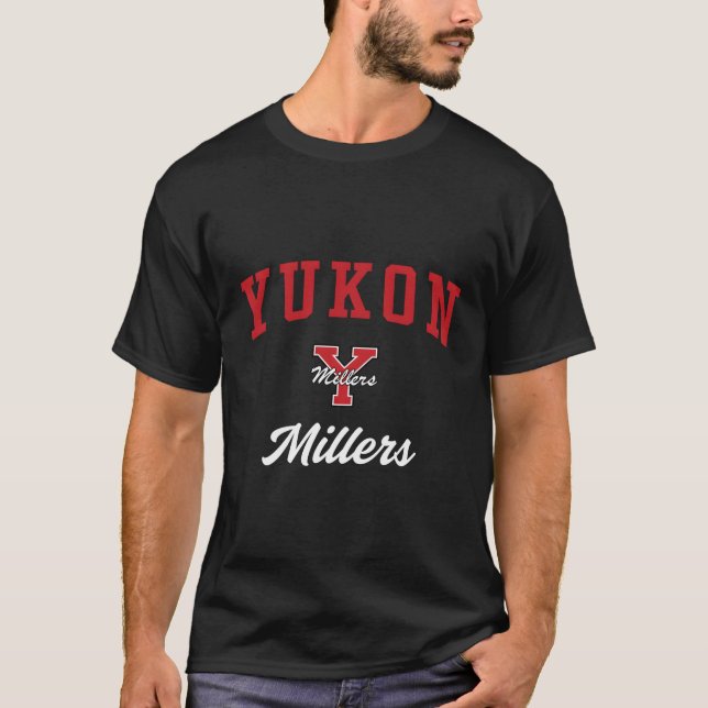 Yukon High School Millers T Shirt (Framsida)
