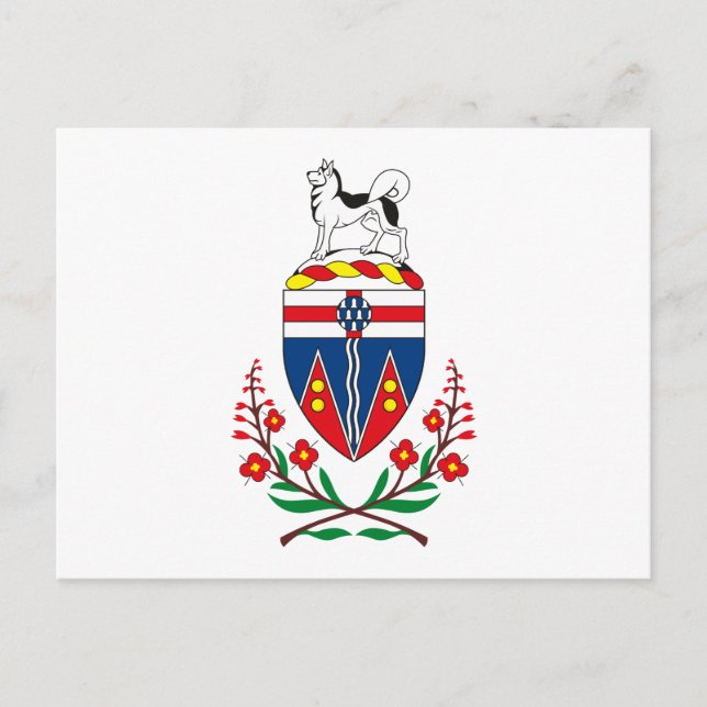 Yukon Jackar Arm Postcard Vykort (Framsida)