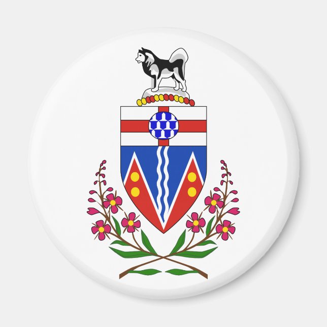 Yukon, Kanada Magnet (Framsidan)