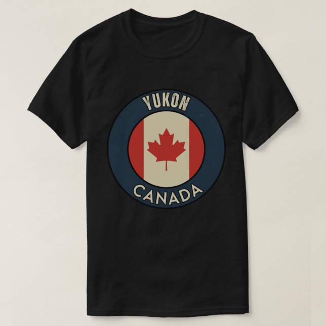 Yukon Kanada T Shirt (Design framsida)