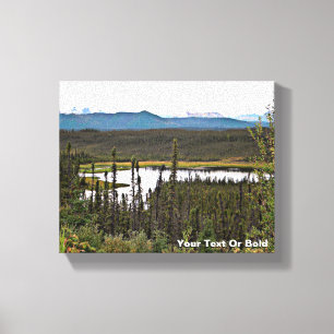 Yukon Pond Canvastryck
