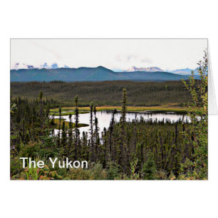 Yukon Pond Hälsningskort