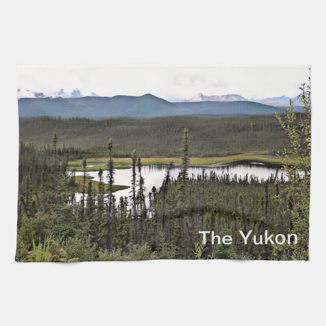 Yukon Pond Kökshandduk (Horisontell)
