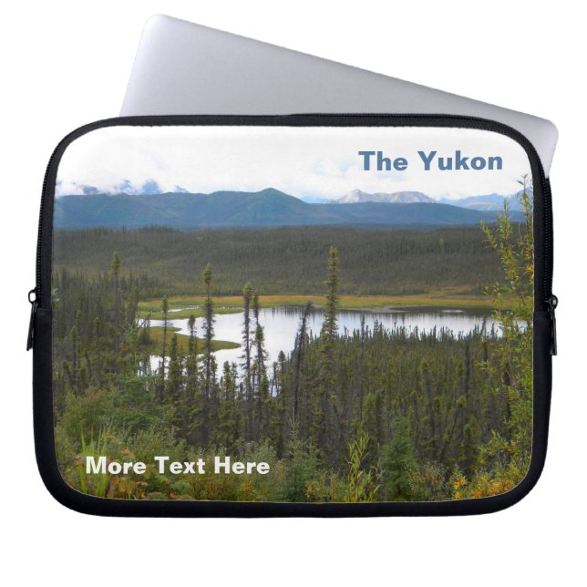 Yukon Pond Laptop Fodral (Framsidan)