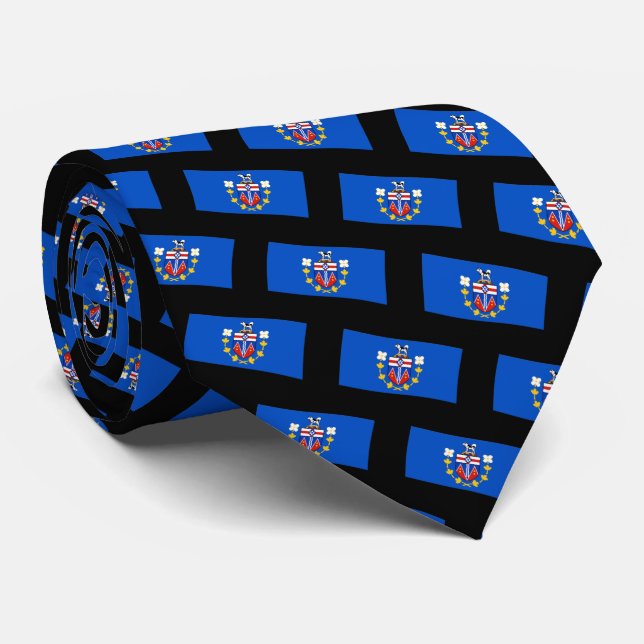 Yukon Souvenir Ties Yukon Flagga Neckties & Gifts (Rullad)