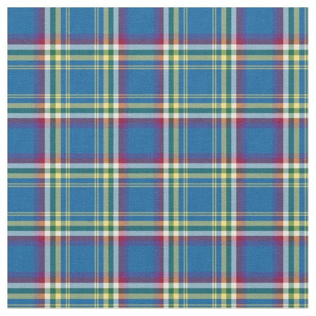 Yukon territoriumKanada Tartan Tyg (Närbild)