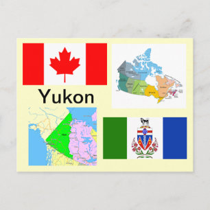 Yukon Territory Kanada Vykort