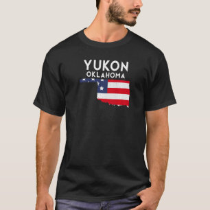 Yukon USA State America Travel Oklahoman T Shirt