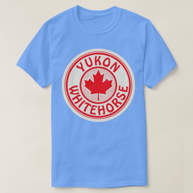 Yukon Whitehäst T Shirt (Design framsida)