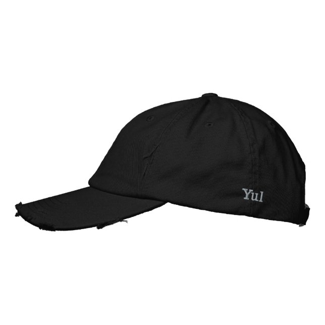 "Yul" Herrnamn Broderat, Broderad Keps (Vänster)