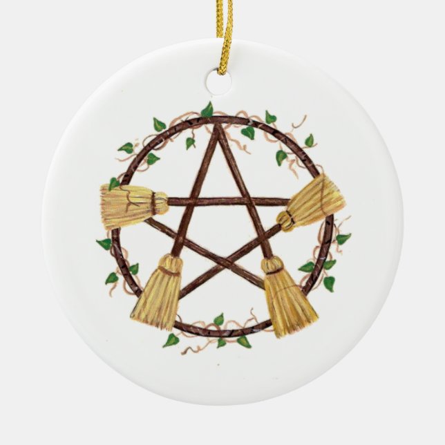 Yule 2010 julgransprydnad keramik (Framsidan)