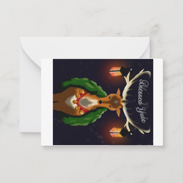 Yule Anteckningskort (Framsida)