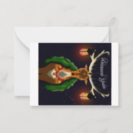 Yule Anteckningskort