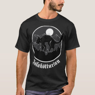 Yule Cat Jolakotturinn Islands Folklore T Shirt