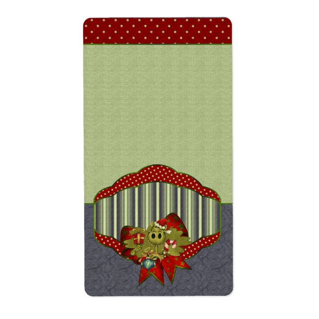 Yule Dragon Apothecary Label Fraktsedel (Framsidan)