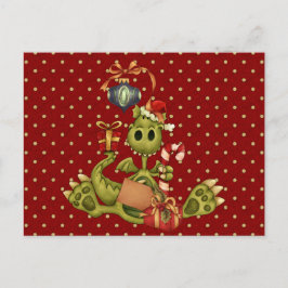 Yule Dragon Vykort