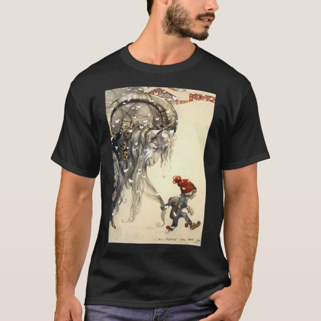 Yule Goat - John Bauer T Shirt (Framsida)