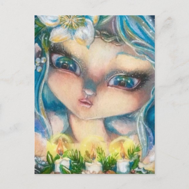 Yule julkort helg vykort (Framsida)