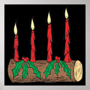 Yule loggar poster