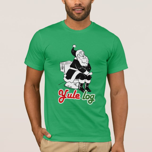 YULE LOGGAR TEE SHIRT (Framsida)