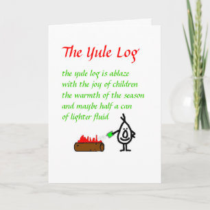 Yule-loggen Helgkort