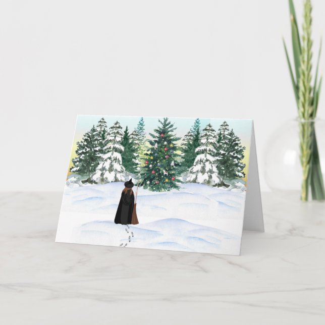 Yule Magick Greeting Card Tack Kort (Framsida)