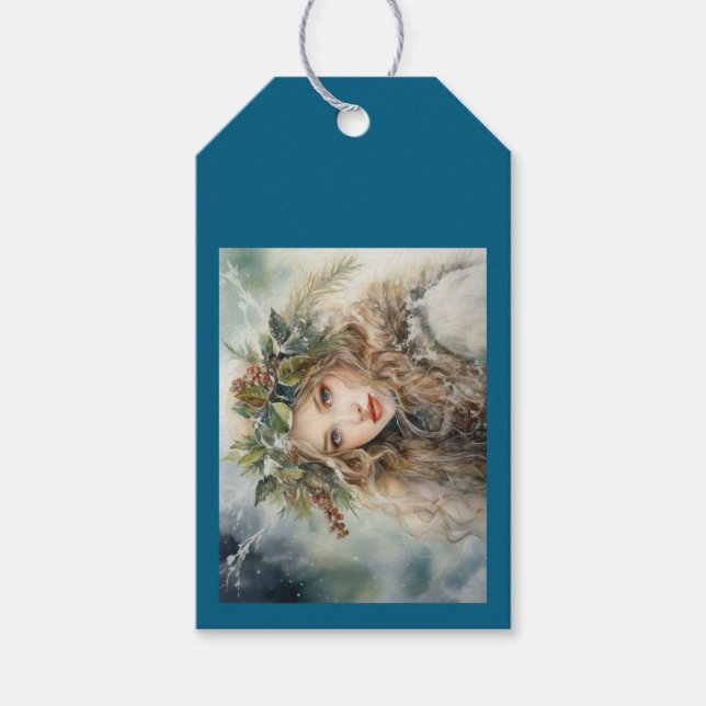 Yule Maiden Presentetikett (Framsidan)