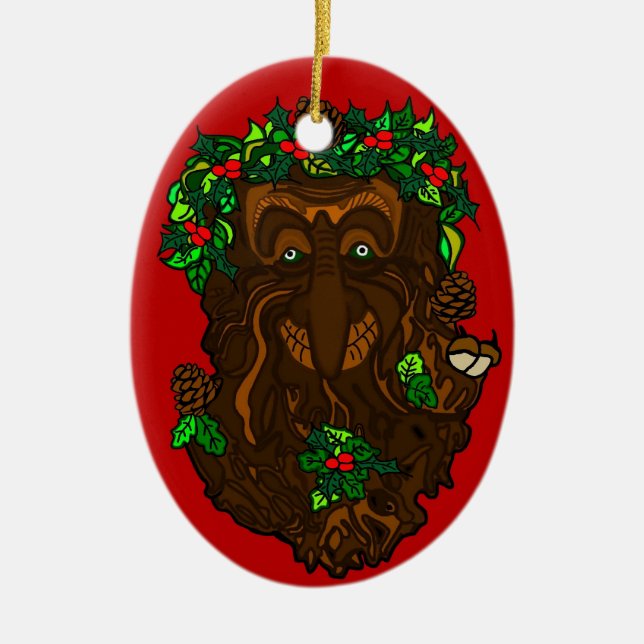 Yule Pagan GreenMan dekoration (Framsidan)