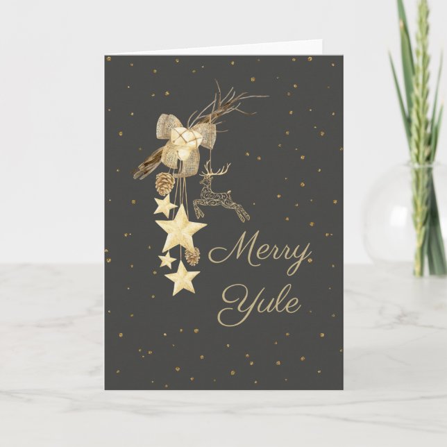 Yule Sabbat Greeting Card Helgkort (Framsida)