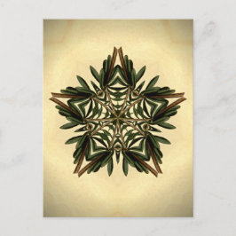 Yule Star Vykort