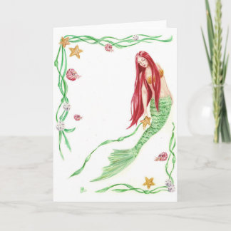 Yule Tide Hälsning av Deanna Bach Art Kort