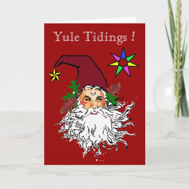 Yule Tidings Helgkort (Framsida)