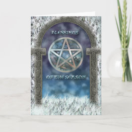 Yule välsignelsekort helgkort