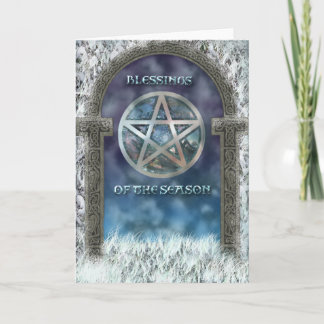 Yule välsignelsekort helgkort