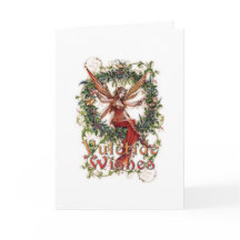 Yule välsignelser: Hälsningkort