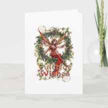 Yule välsignelser: Hälsningkort